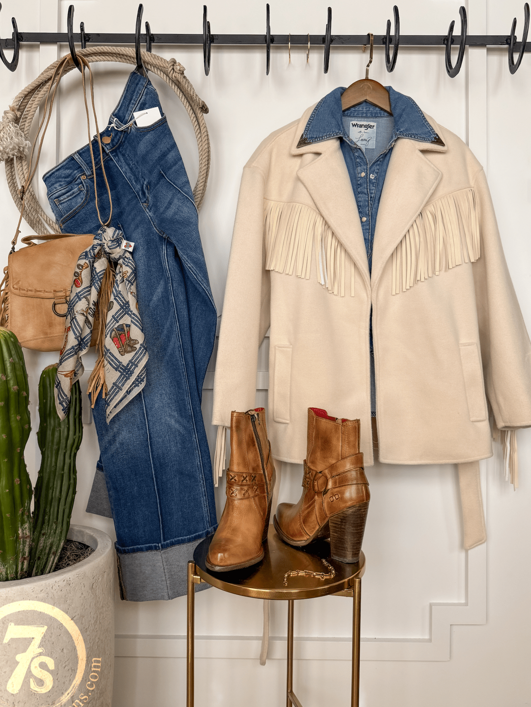Fayette Fringe Fleece Jacket