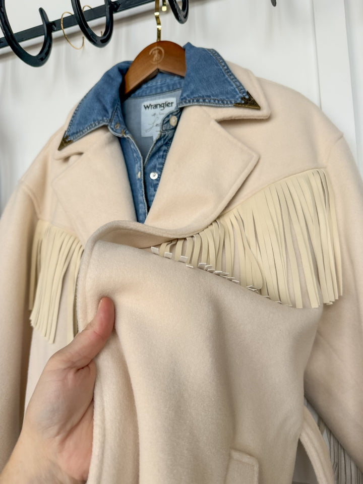 Fayette Fringe Fleece Jacket