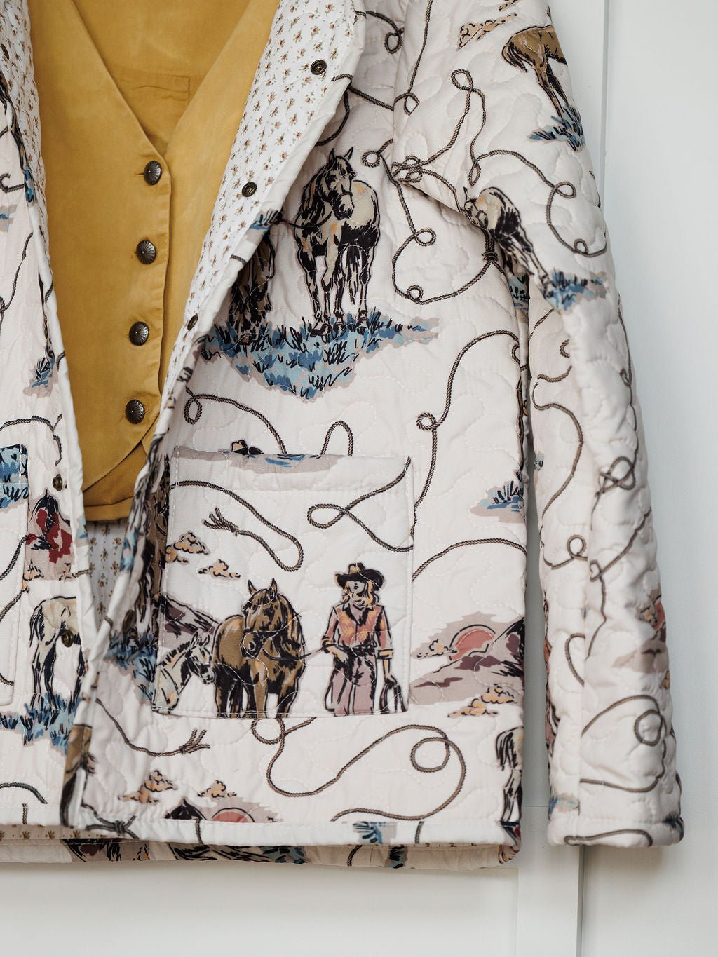 Filly Western Quilted Jacket
