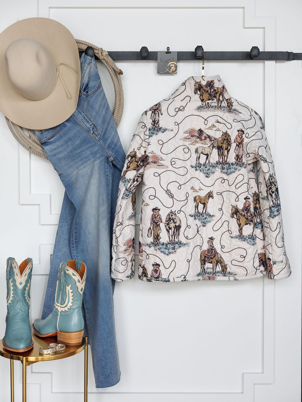 Filly Western Quilted Jacket
