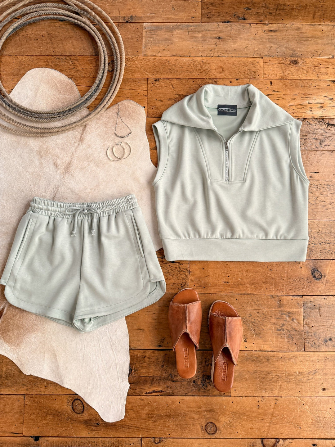 Haysville Mint Lounge Set