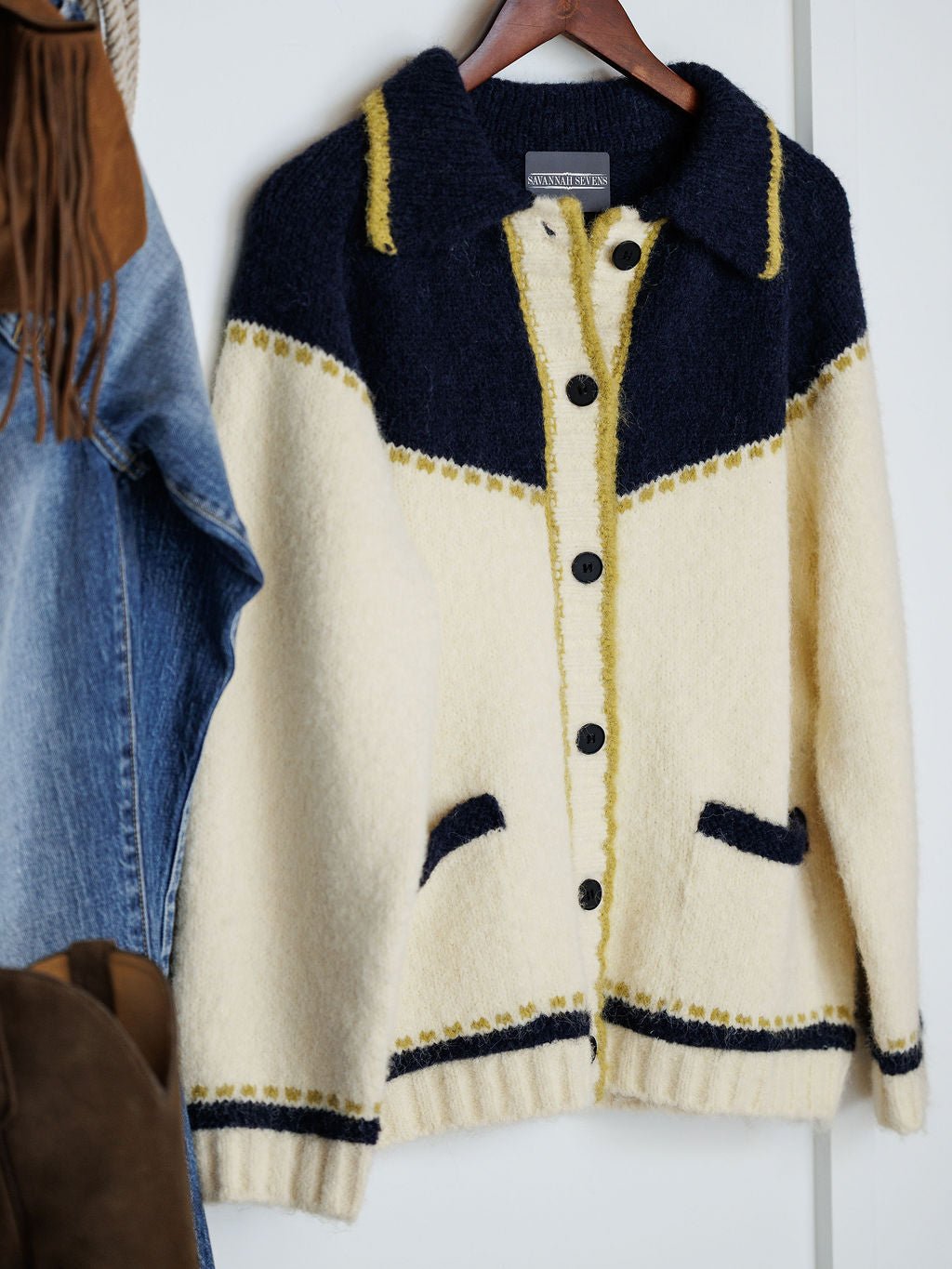 Holton Woven Cardigan