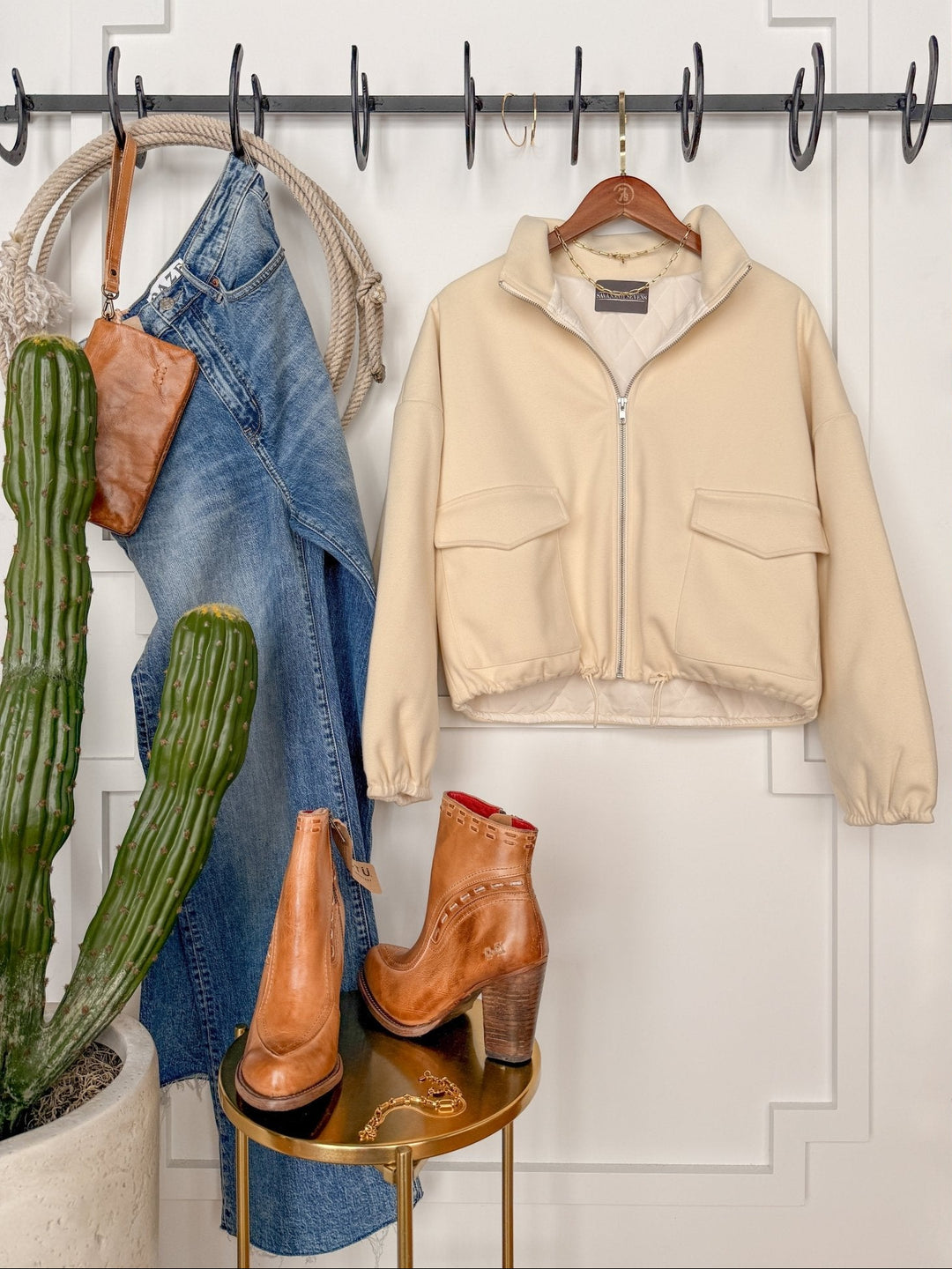 Kechi Cream Jacket