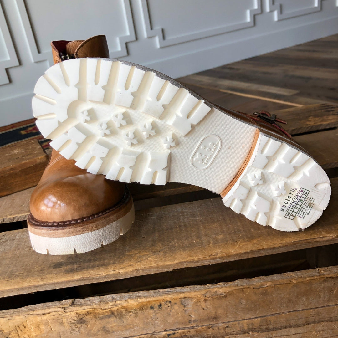 Larue Leather Platform Bootie