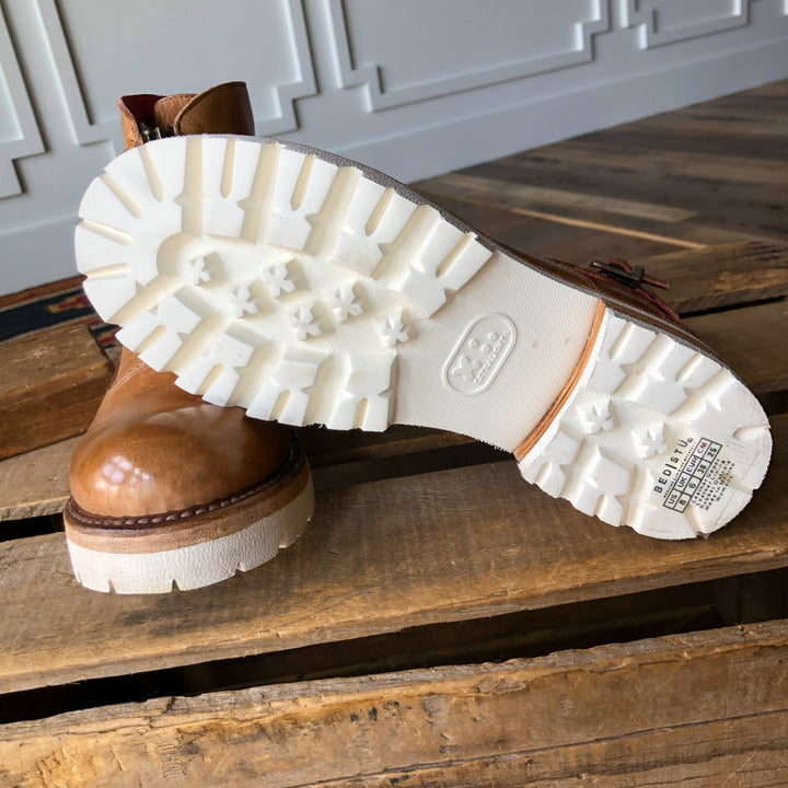 Larue Leather Platform Bootie