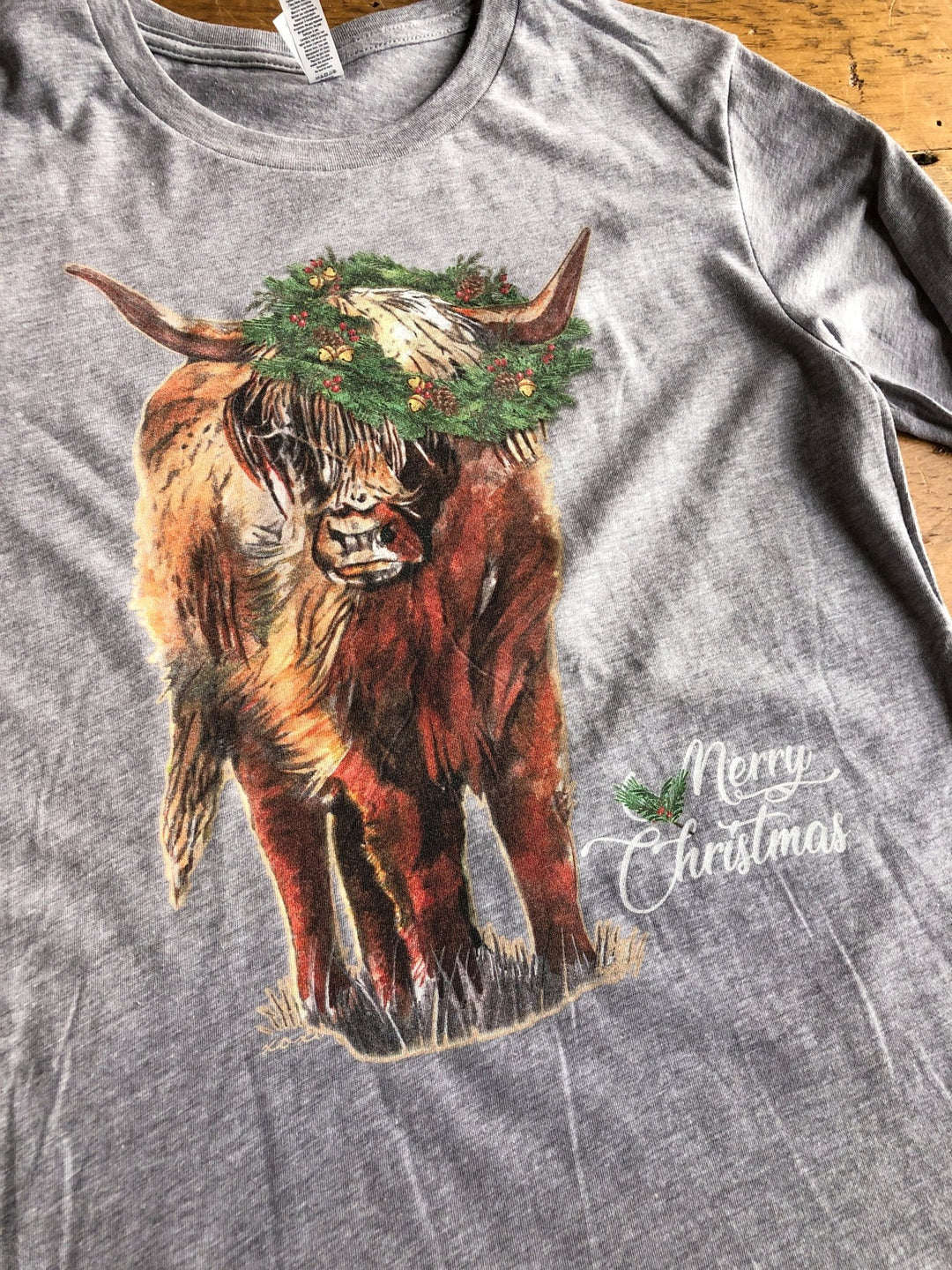 Merry Highland Graphic Tee