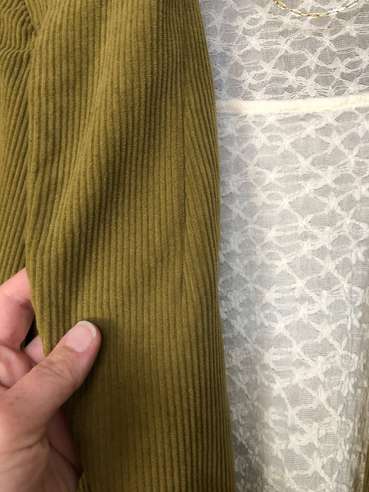 Mesita Chartreuse Corduroy Blazer
