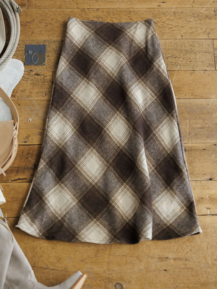 Moraga Plaid Skirt