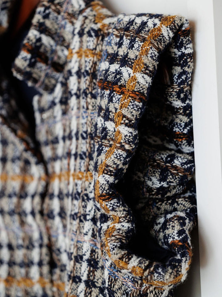 Otsego Plaid Tweed Vest