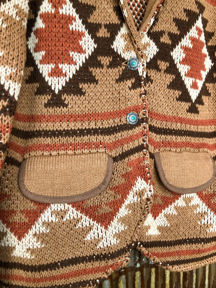 Ponchatoula Southwest Knit Cardigan