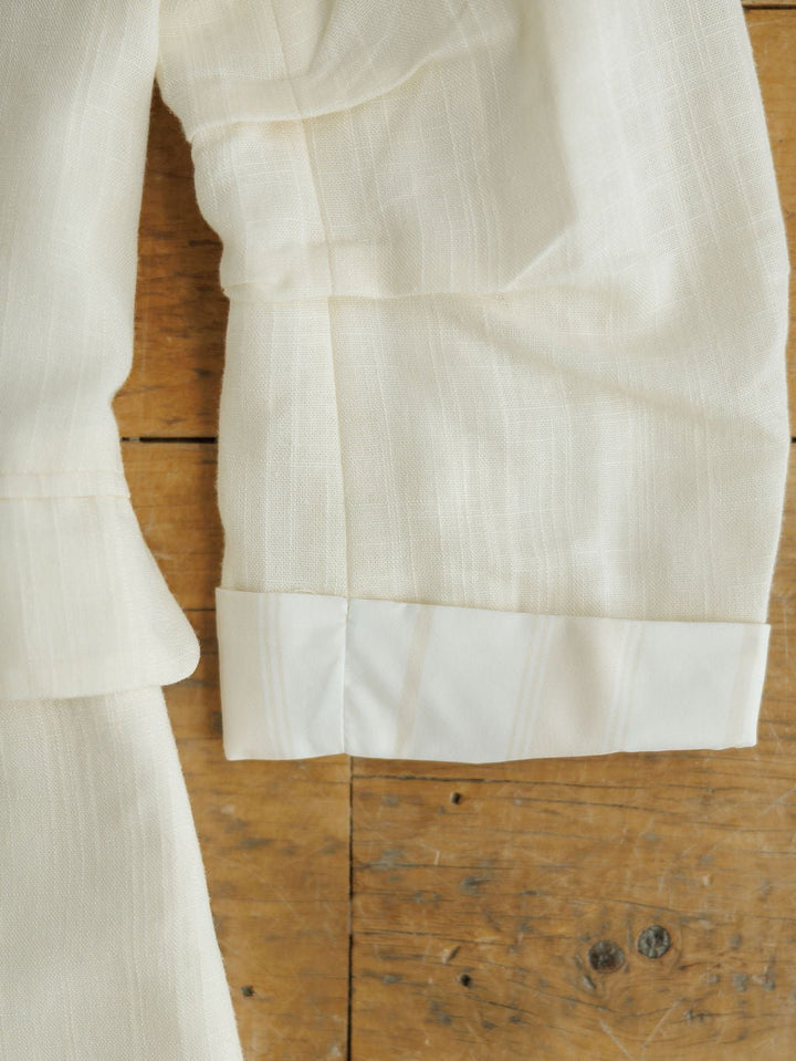 Saco Cream Blazer Set