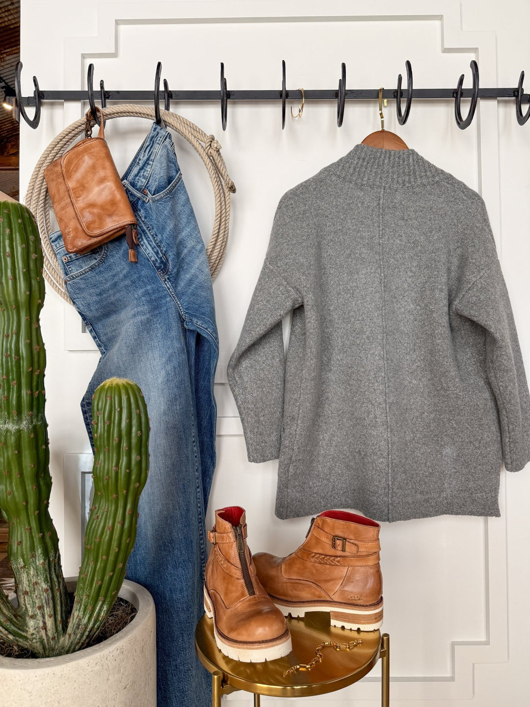 Sarasota Charcoal Cardigan