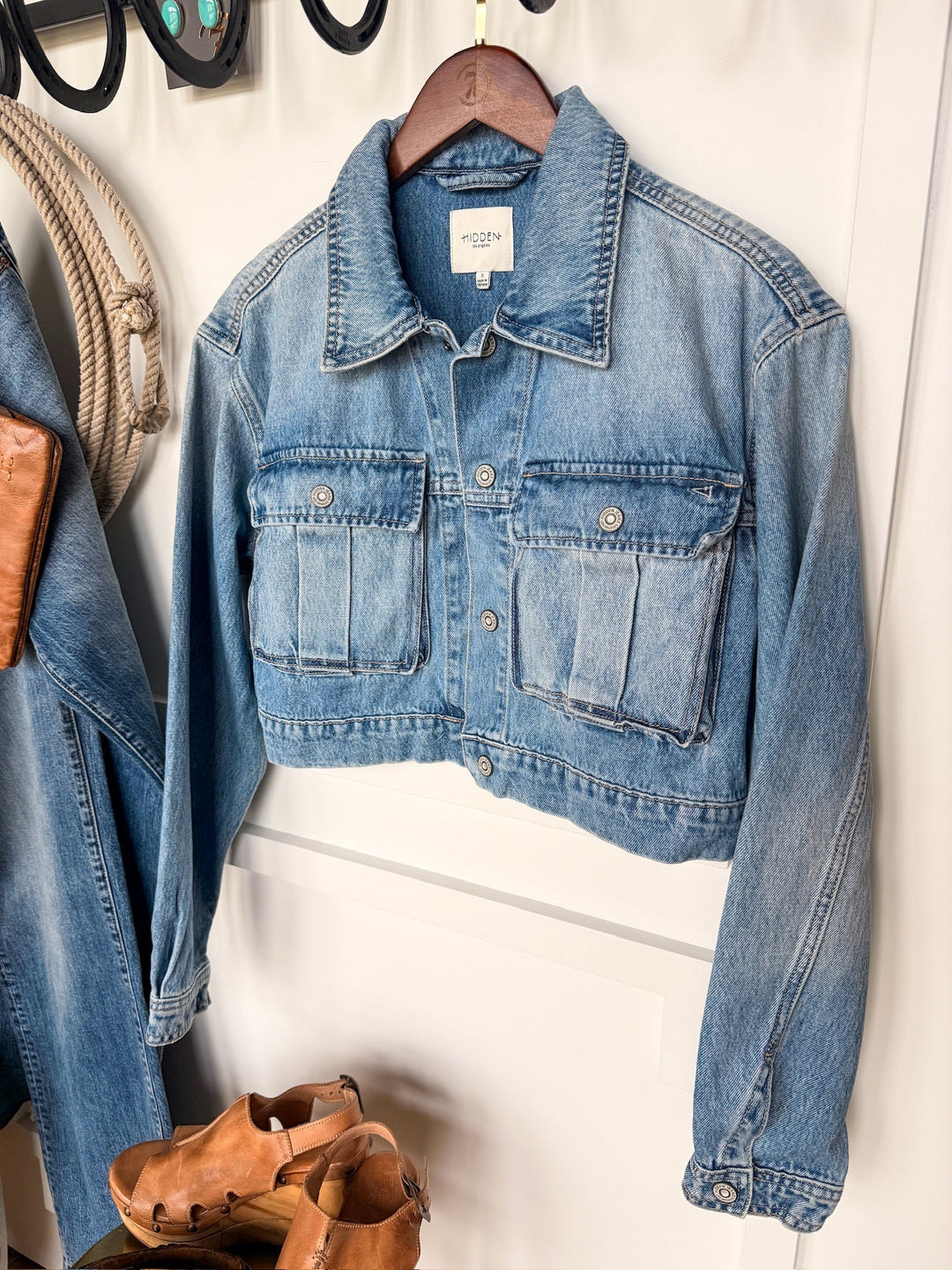 Sarasota Denim Cropped Jacket