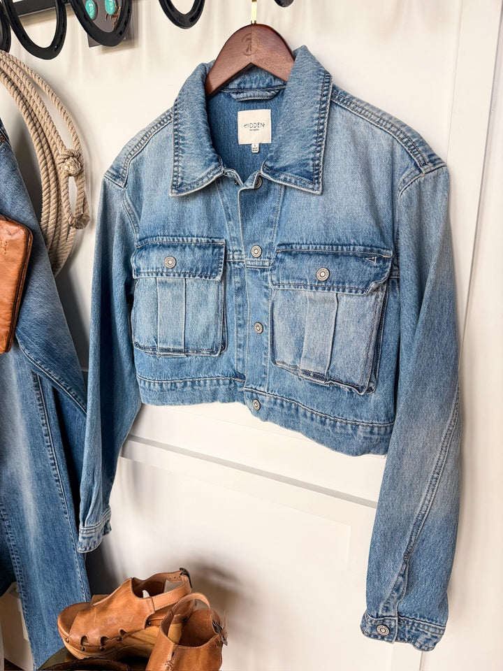 Sarasota Denim Cropped Jacket