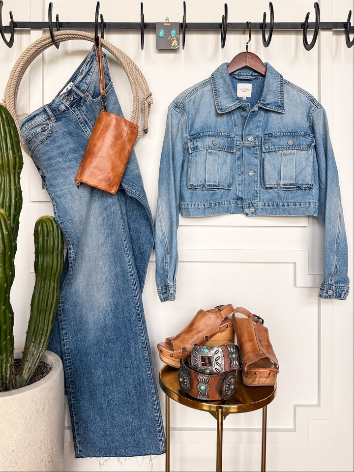 Sarasota Denim Cropped Jacket