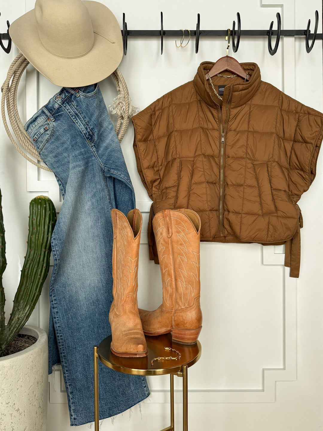 Spokane Bronze Puffer Vest