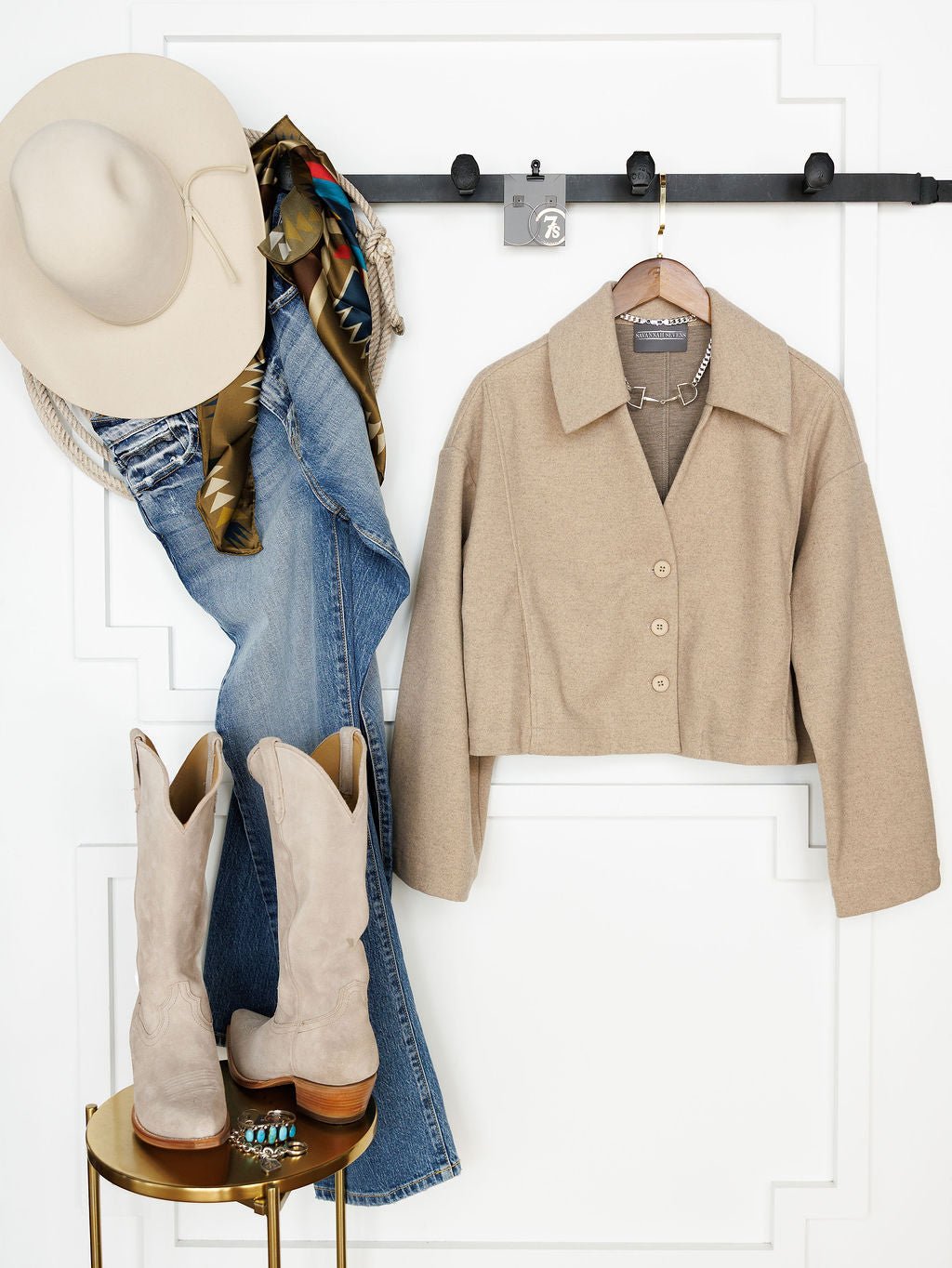 Sutter Oatmeal Wool Jacket