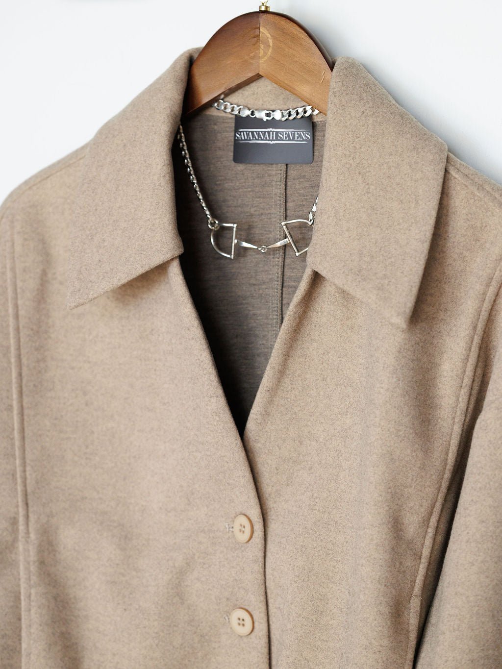Sutter Oatmeal Wool Jacket