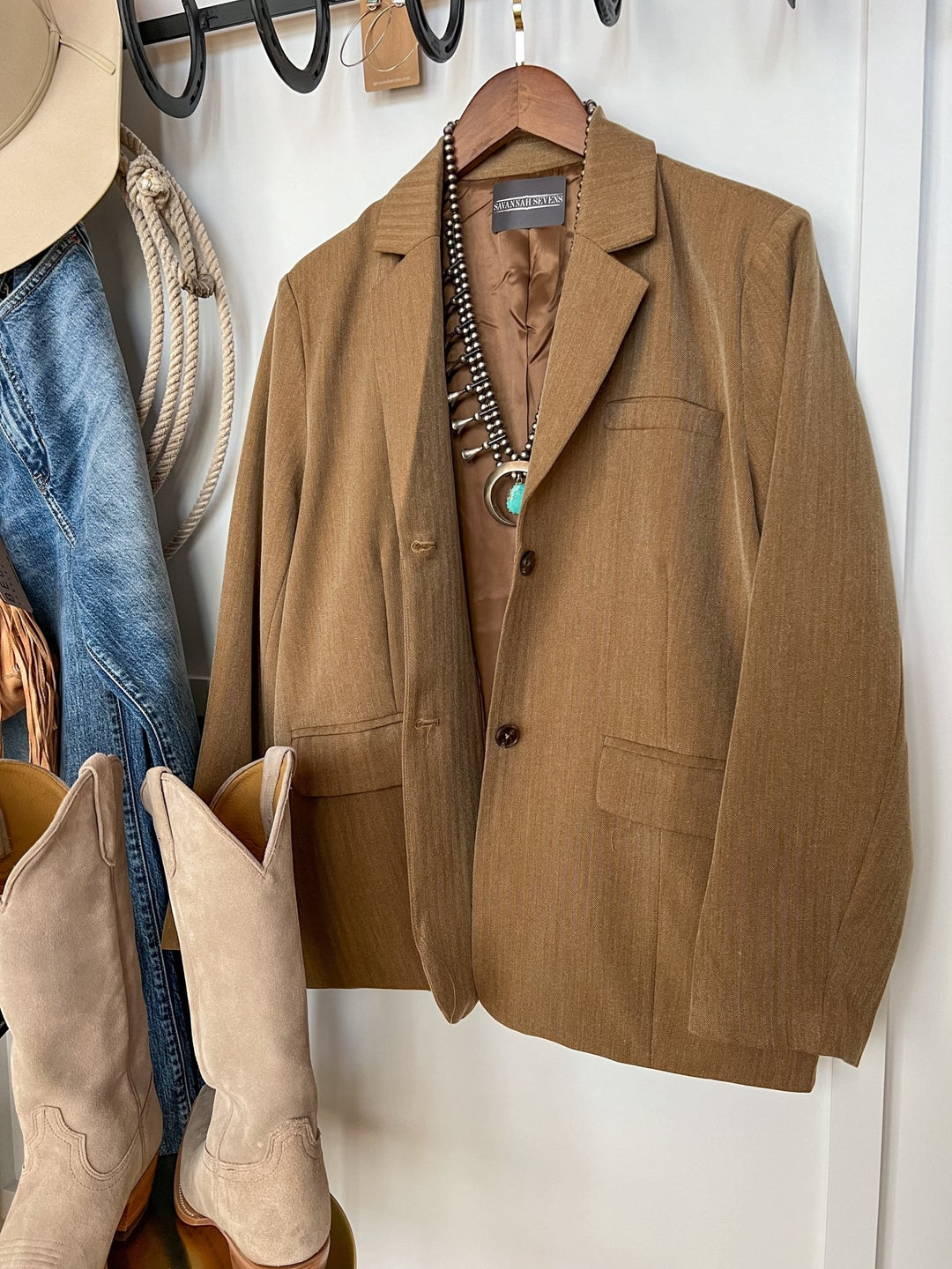 Syracuse Mocha Blazer
