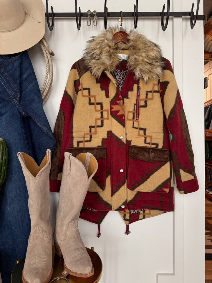 Tahlequah Southwest Fleece Coat
