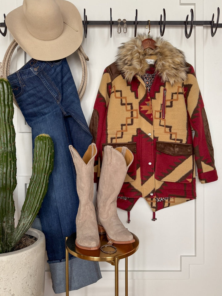 Tahlequah Southwest Fleece Coat