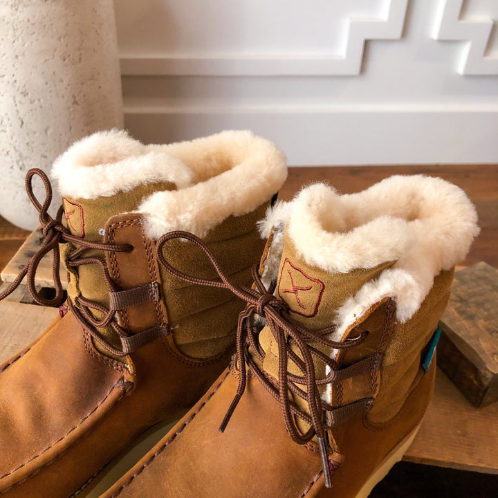 Telluride Leather Shearling Boots