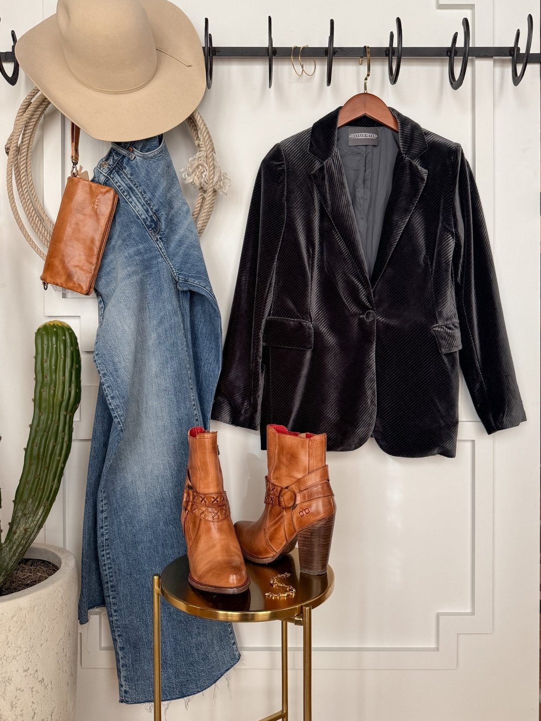 Tempe Velvet Blazer
