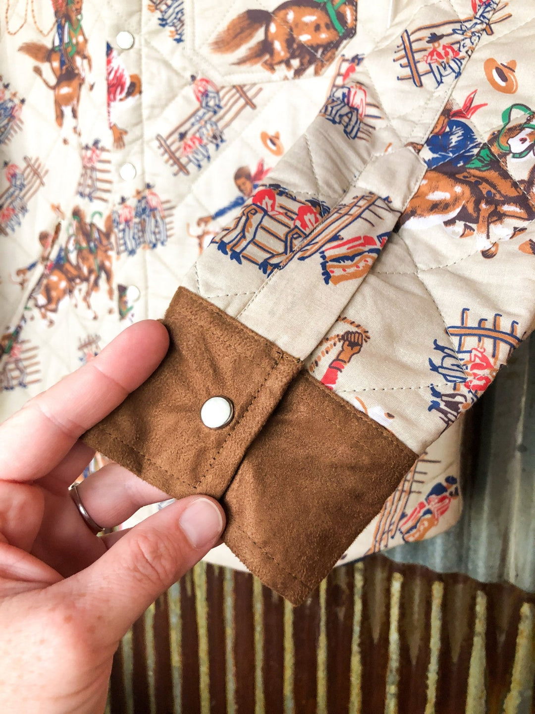 Texline Western Pearl Snap Jacket