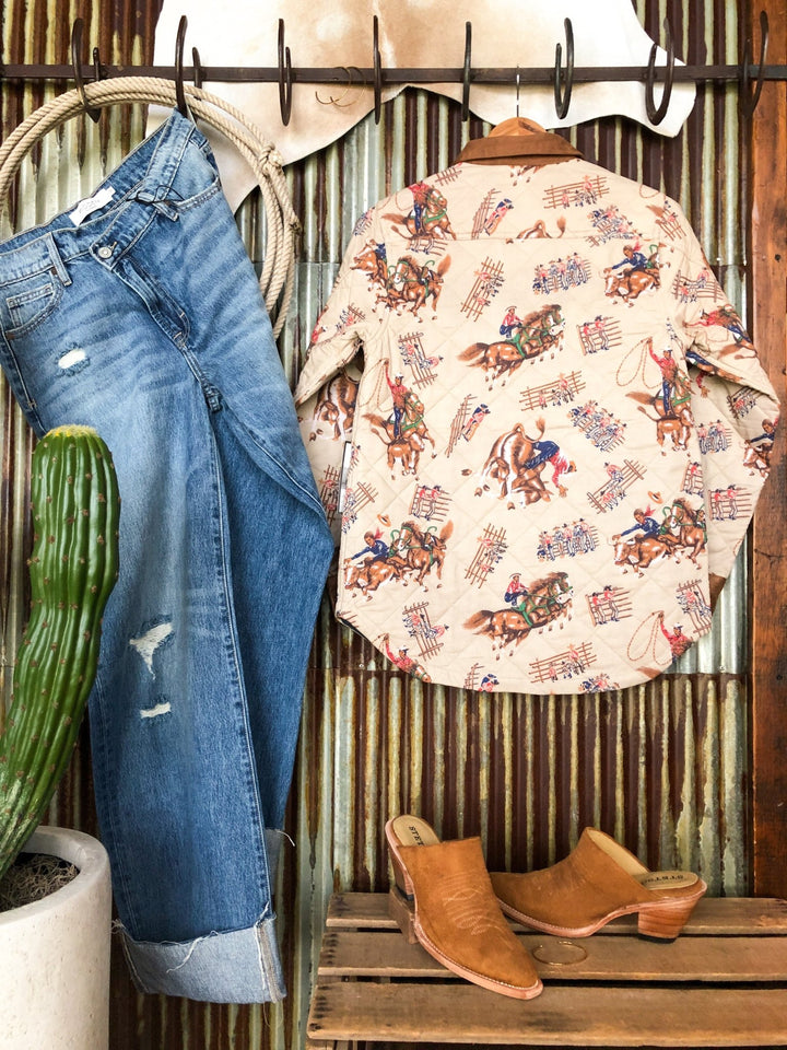 Texline Western Pearl Snap Jacket