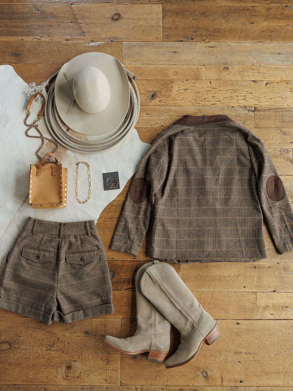 Westover Hills Herringbone Blazer Set