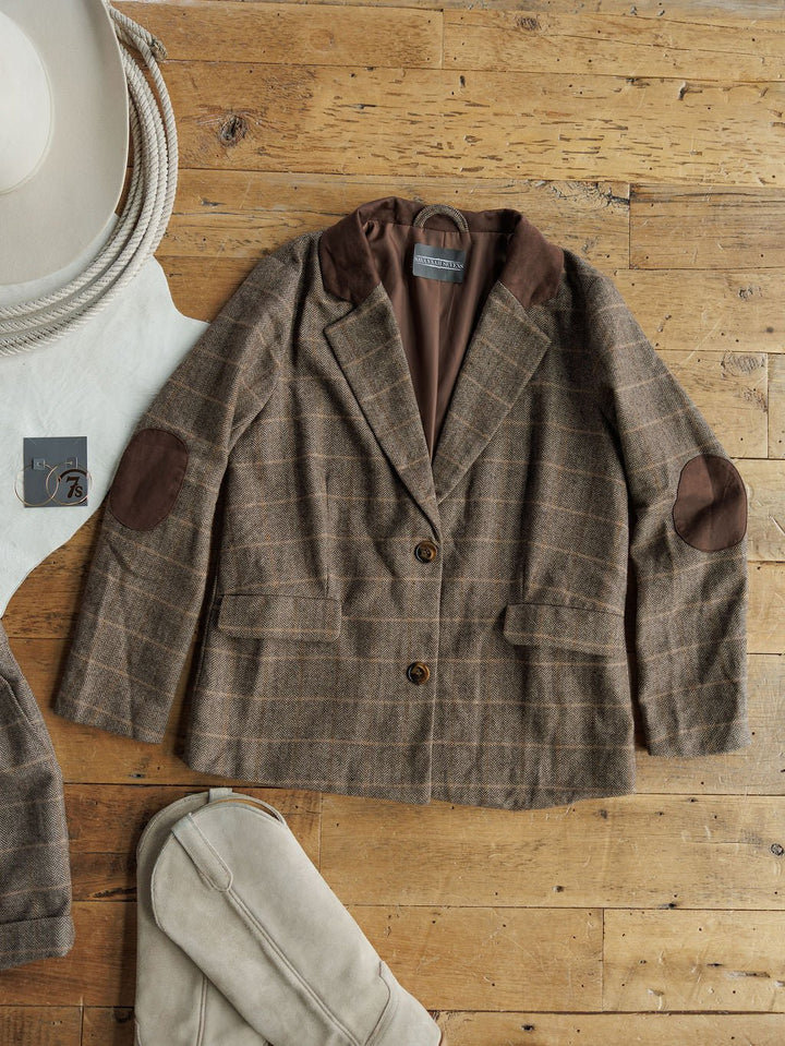 Westover Hills Herringbone Blazer Set
