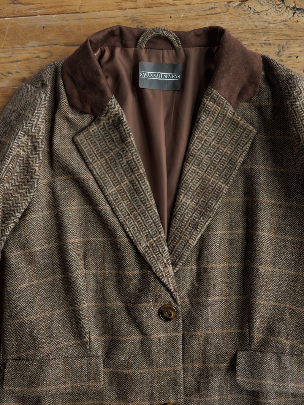 Westover Hills Herringbone Blazer Set