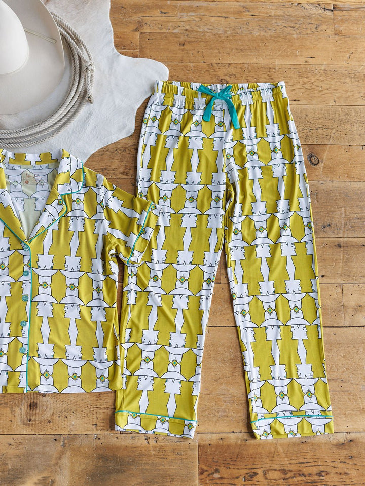 Tijeras Western Graphic Pajama Set
