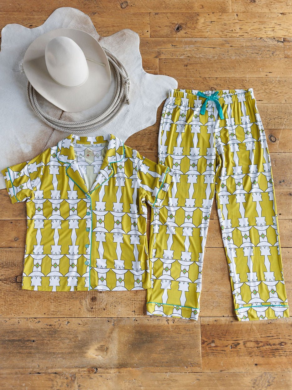 Tijeras Western Graphic Pajama Set