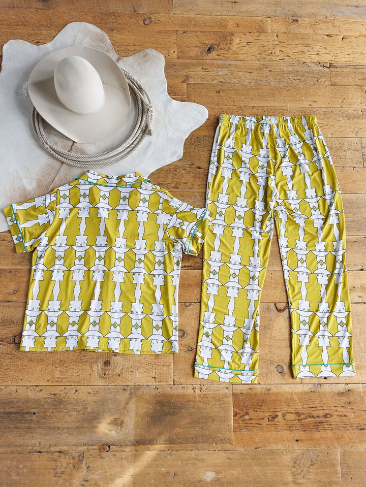Tijeras Western Graphic Pajama Set