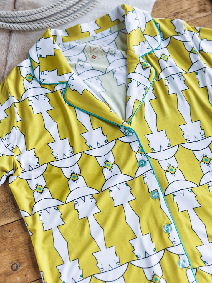 Tijeras Western Graphic Pajama Set