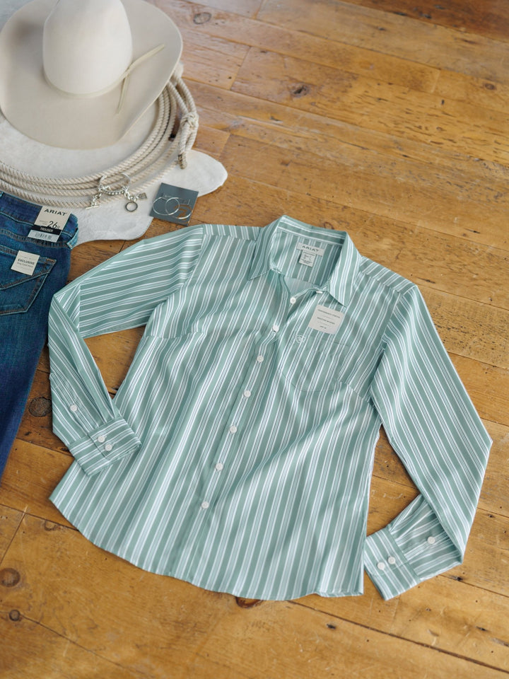 Tilden Ariat Striped Performance Shirt