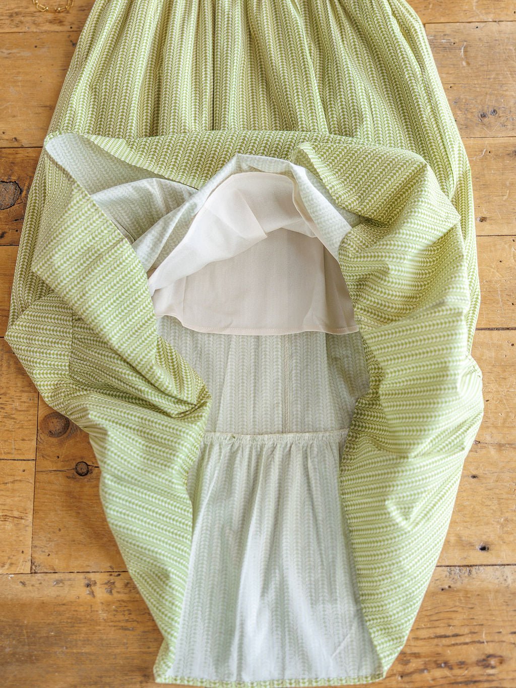 Tonganoxie Key Lime Patterned Dress