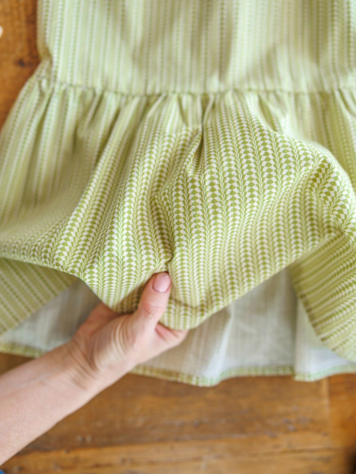 Tonganoxie Key Lime Patterned Dress