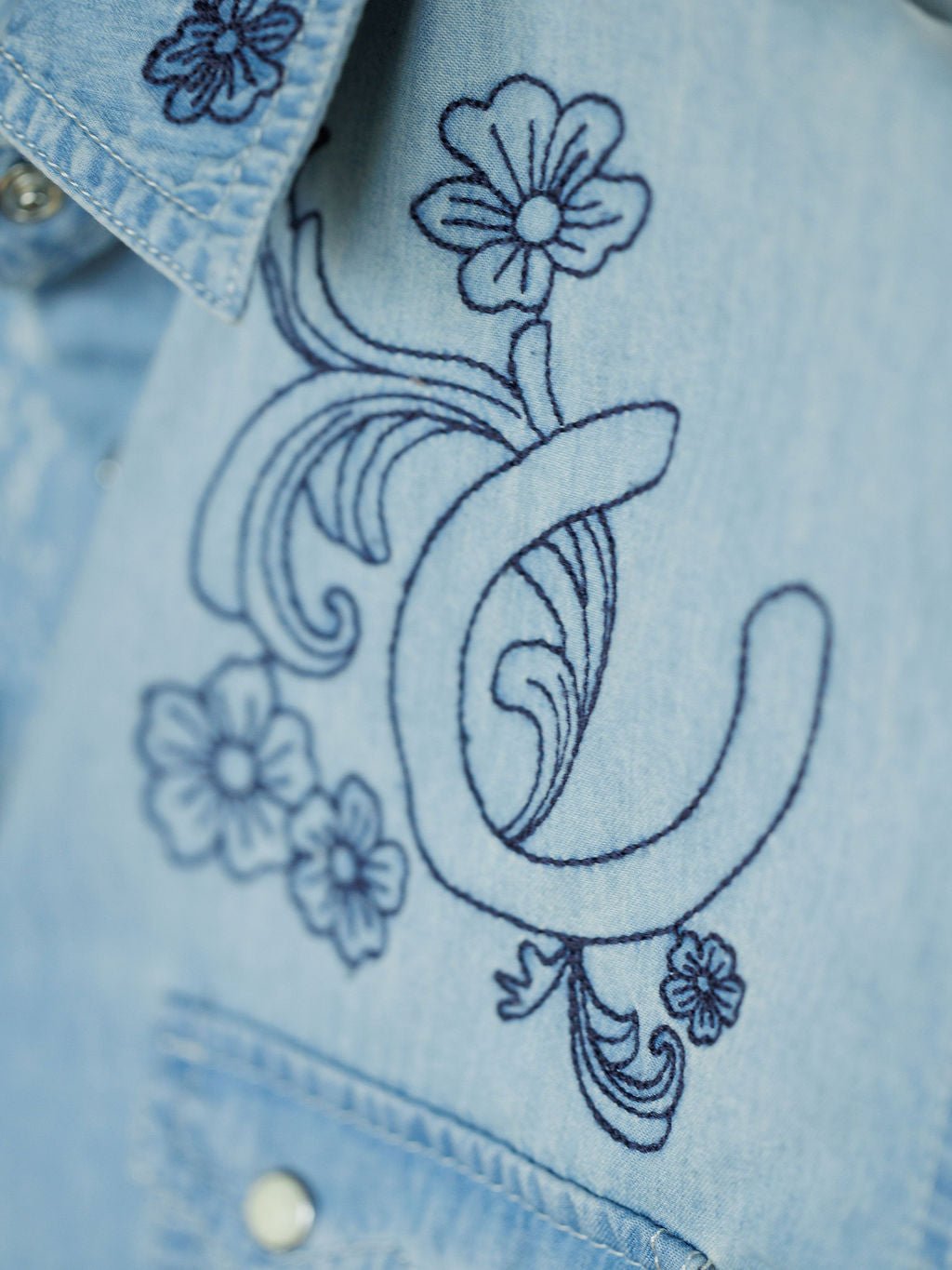 Tucumcari Denim Pearl Snap