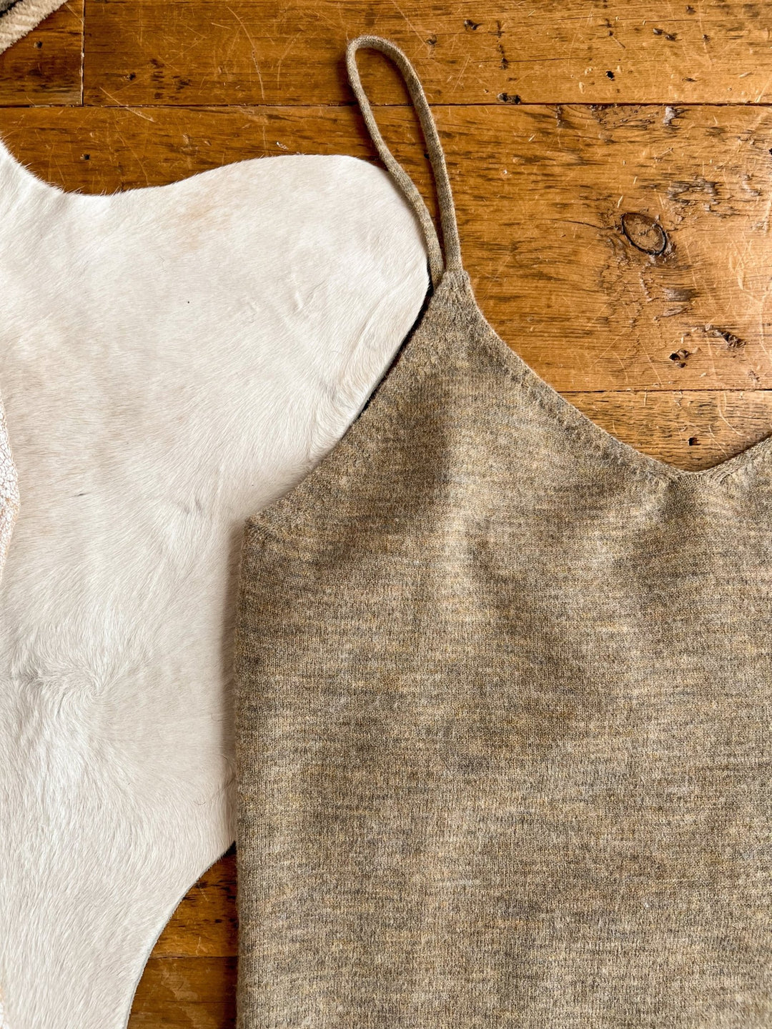 Vandalia Sage Wool Sleeveless Top