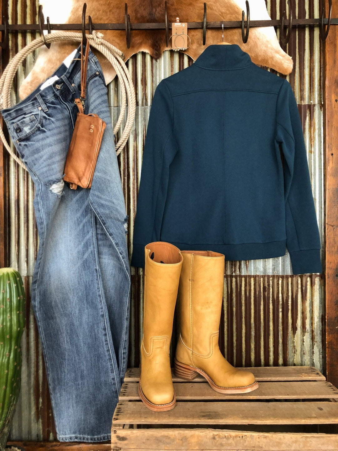 Waleska Ariat Teal Jacket
