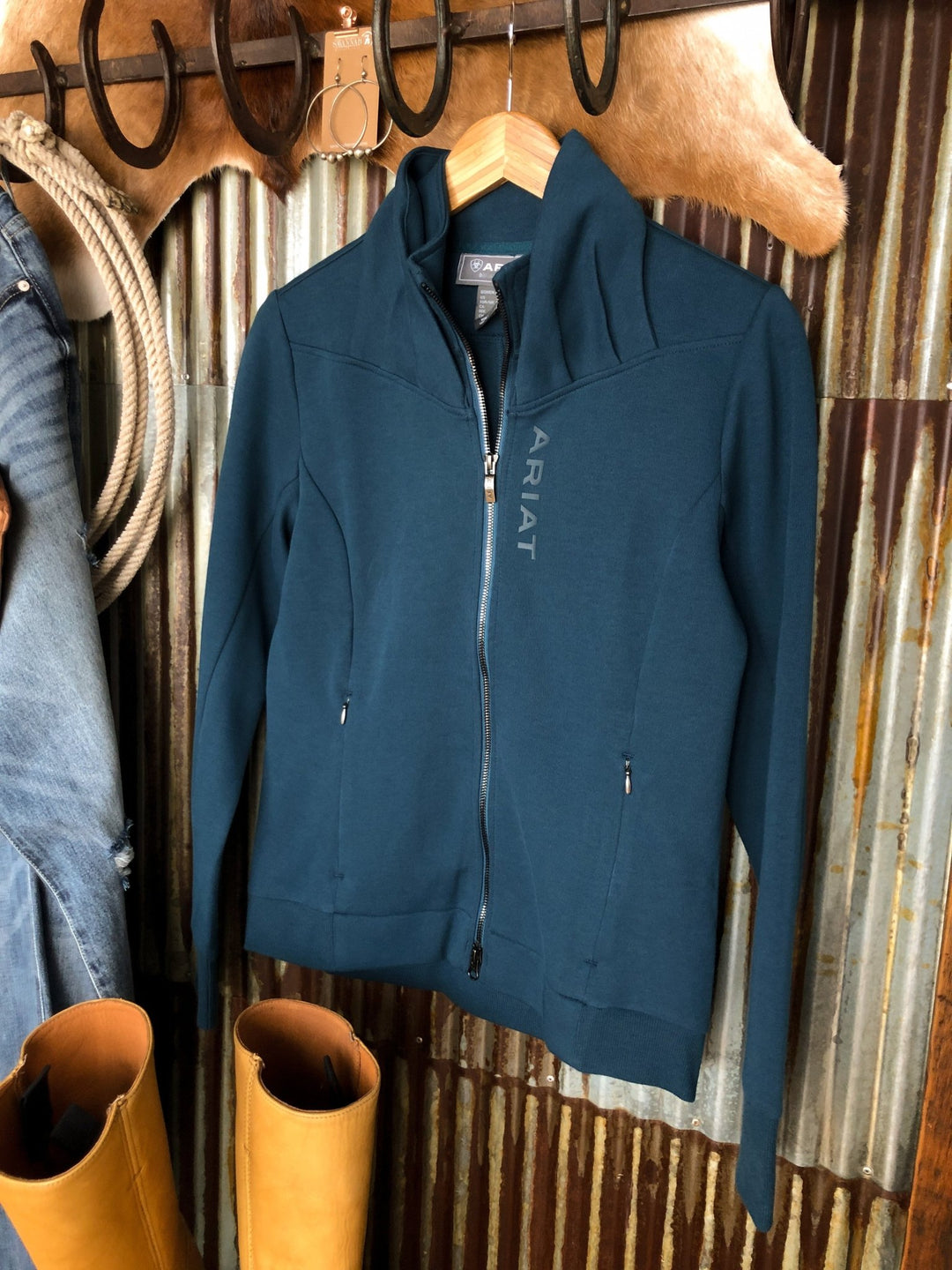 Waleska Ariat Teal Jacket