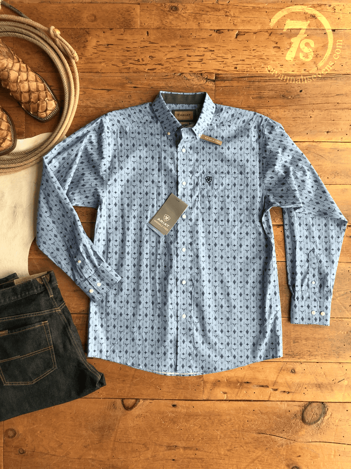 Warren Ariat Men's Western Graphic Button Up