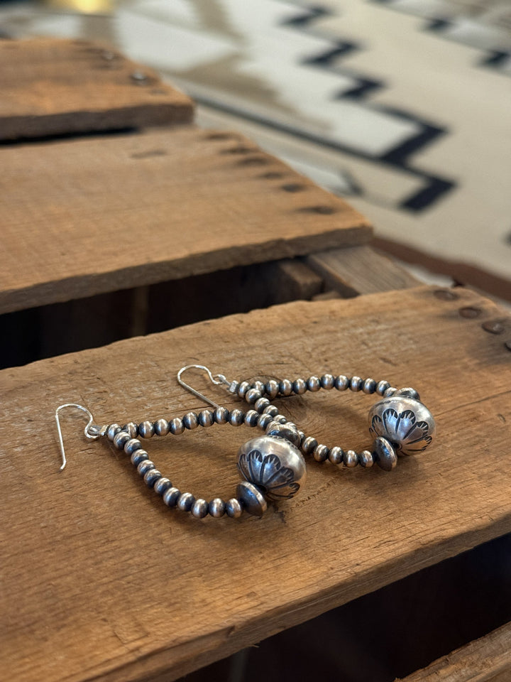 Wautoma Navajo Pearl Earrings