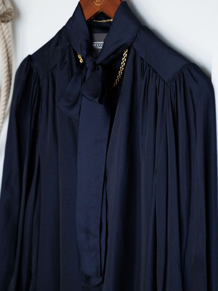 Wentzville Midnight Satin Top