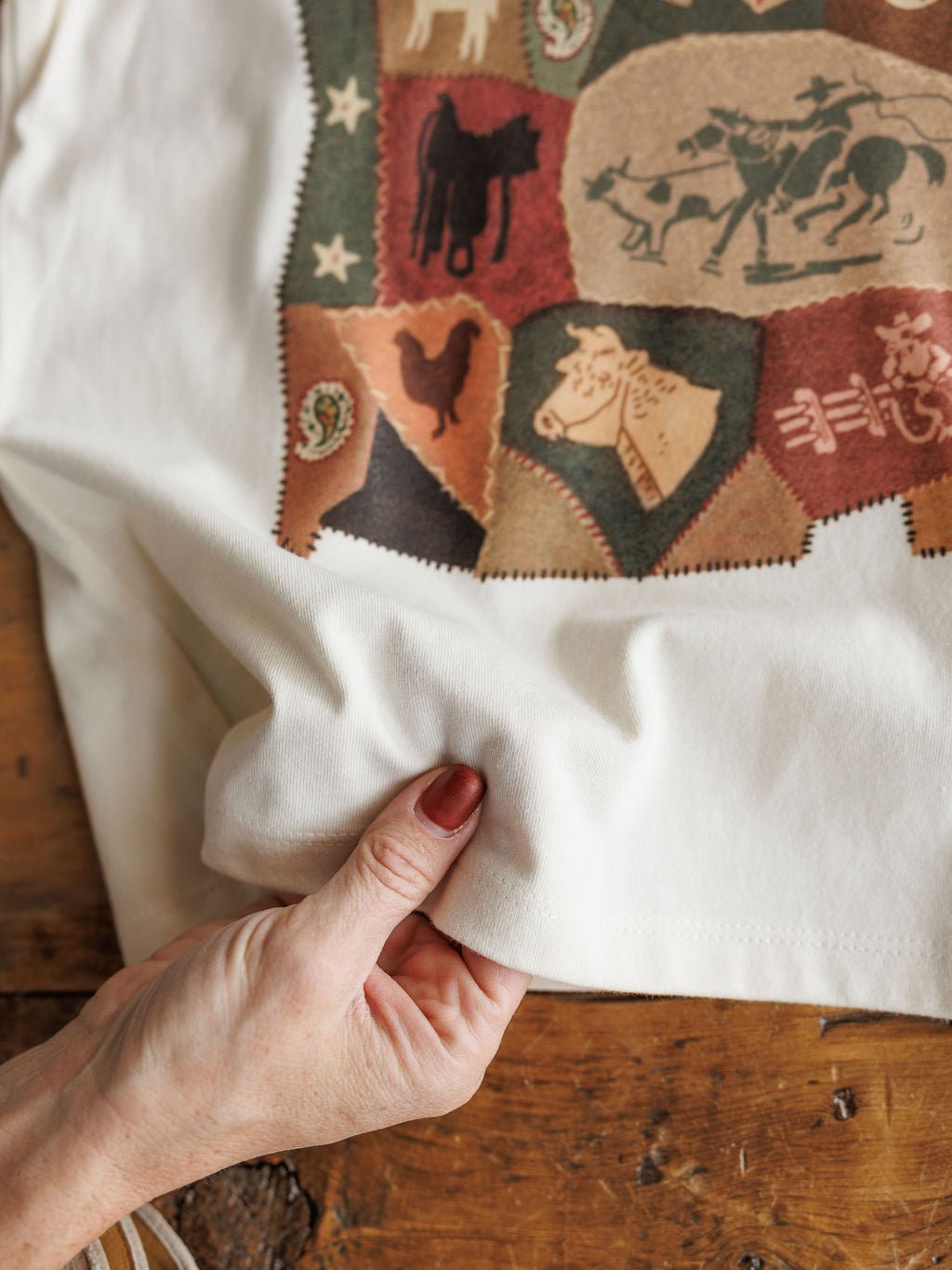 Western Quilt Graphic Tee