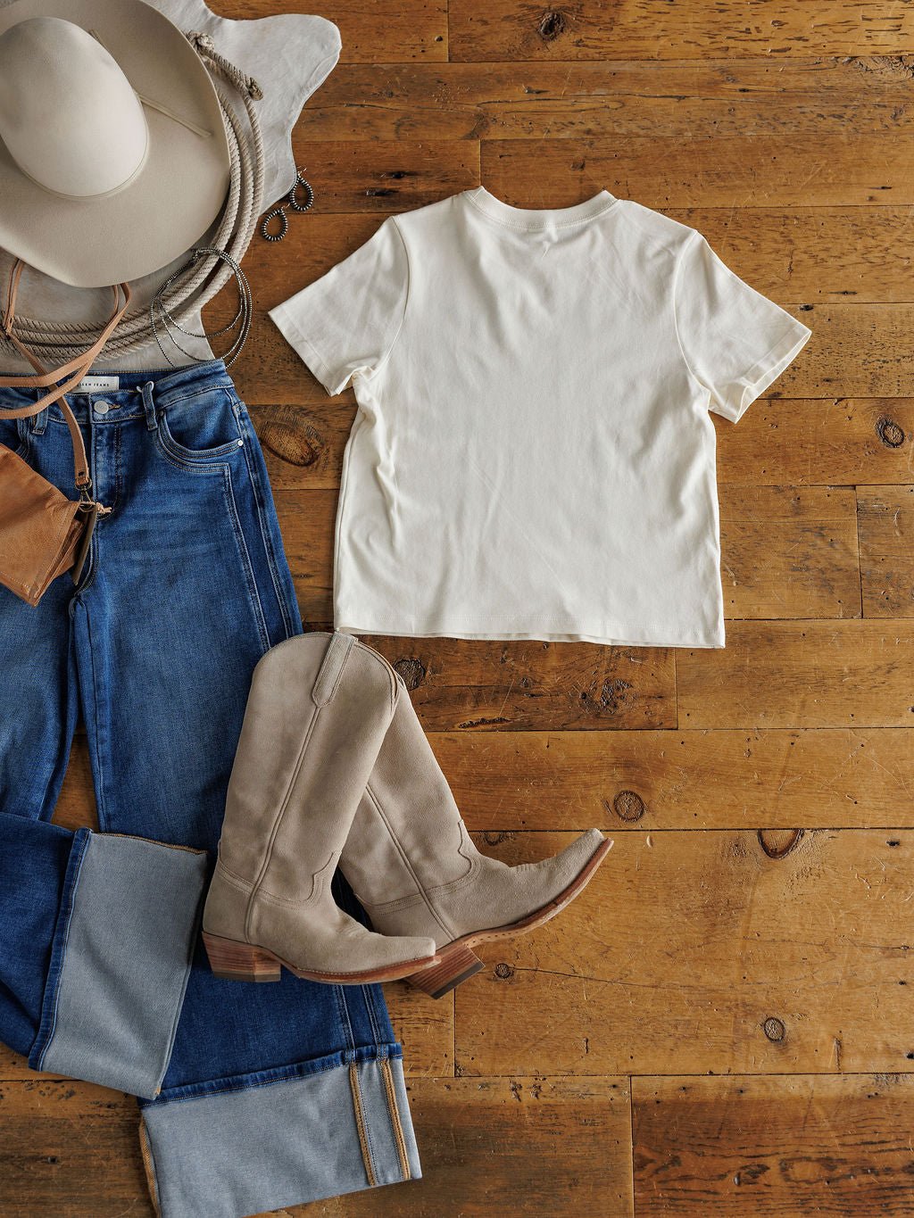 Western Quilt Graphic Tee