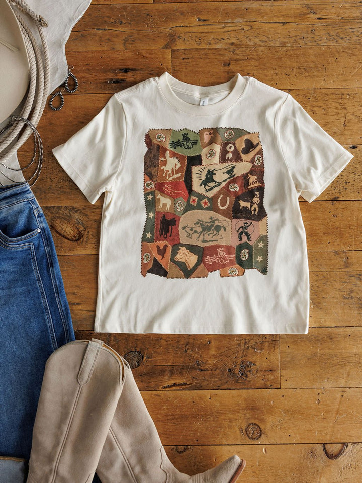 Western Quilt Graphic Tee