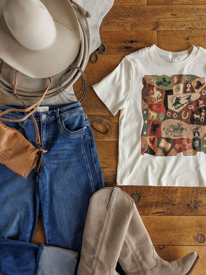Western Quilt Graphic Tee